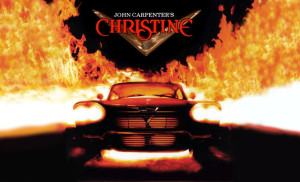 Poster art for John Carpenter's CHRISTINE (1983)