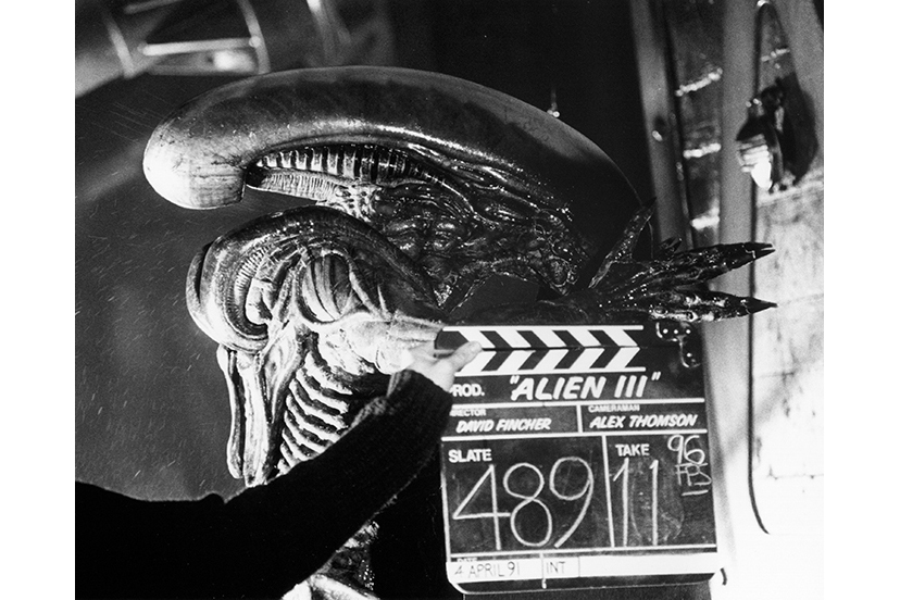 Tom Woodruff Jr. as the Lead Alien creature in ALIEN 3 (1992)