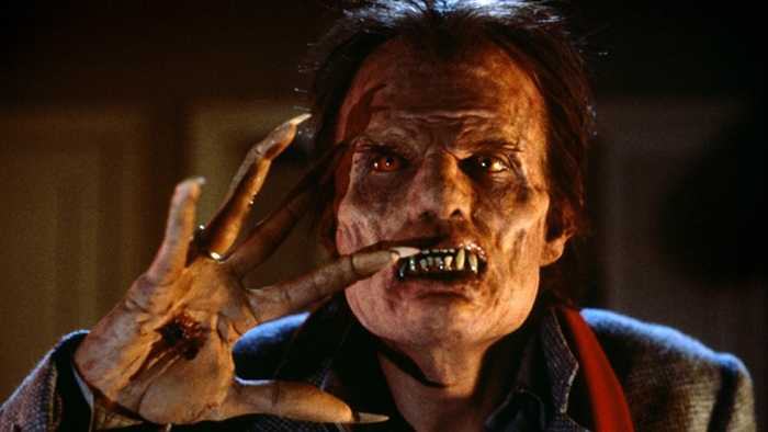 Chris Sarandon as Jerry Dandridge in Tom Holland's clever twist on vampire films, FRIGHT NIGHT
