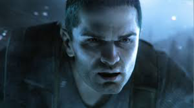 Close up of Galen Marek, the human apprentice of Sith Lord Darth Vader, as portrayed by actor Sam Witwer in STAR WARS: THE FORCE UNLEASHED video game series.