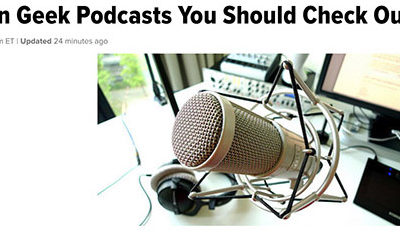DDG Among the Top Ten Geek Podcasts on HuffPo